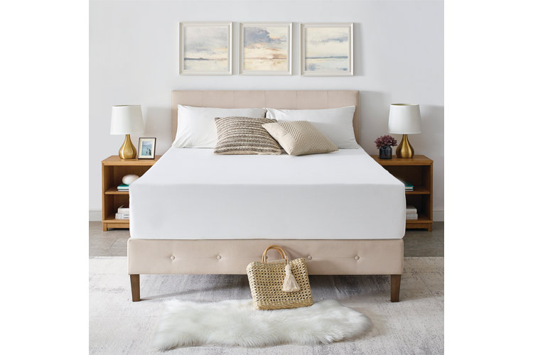 10 firm memory foam mattress by alwyn home